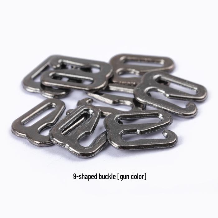 Underwear Adjustable Metal Buckle Bra Ring for DIY Clothing Accessories