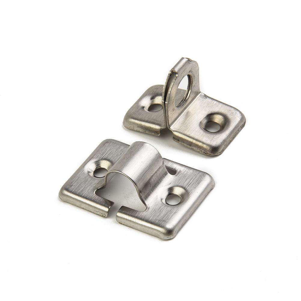Heavy Duty Stainless Steel Gate Latch for Fences Garage and Shed Doors Reliable Slide Bolt with Padlock Option