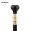 Black Wooden Traditional Single Joint Walking Stick Decorative Cospaly Party Wood Walking Cane Halloween Mace Wand Crosier 90cm