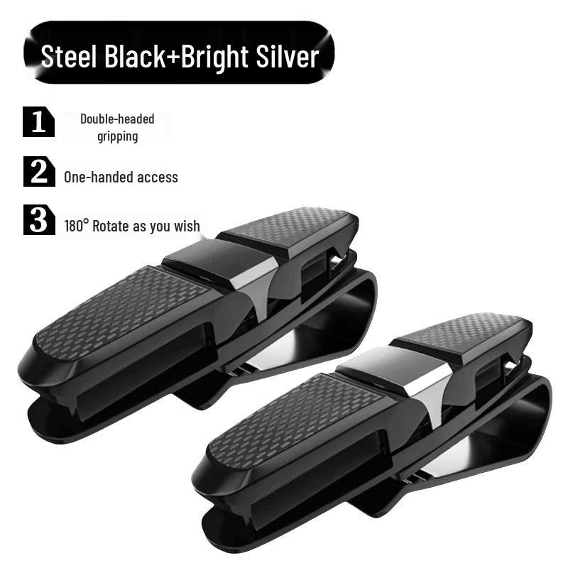 

Car Visor Multi-purpose Sunglasses Clip Holder for Newcomers
