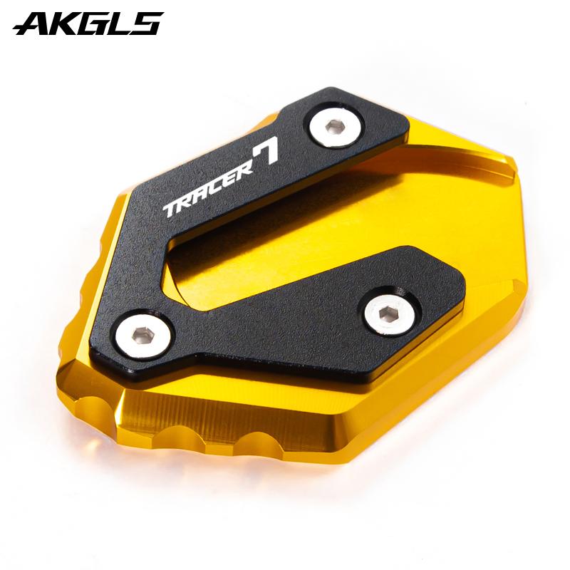 For YAMAHA Tracer 7 GT  Tracer 700 GT 2015- Tracer700/gt Accessories Side Stand Extender Pad Enlarged Stand