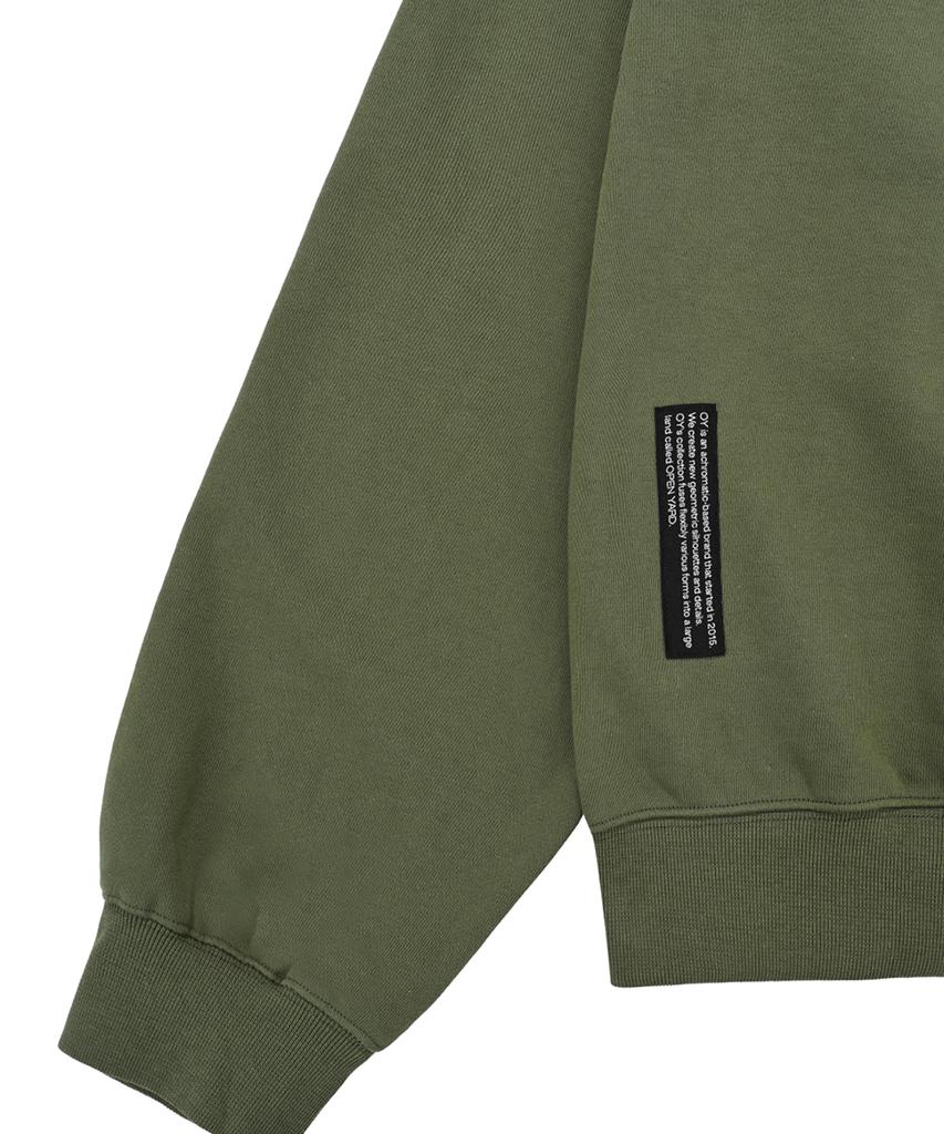 Pocket Zipper Hood - Khaki