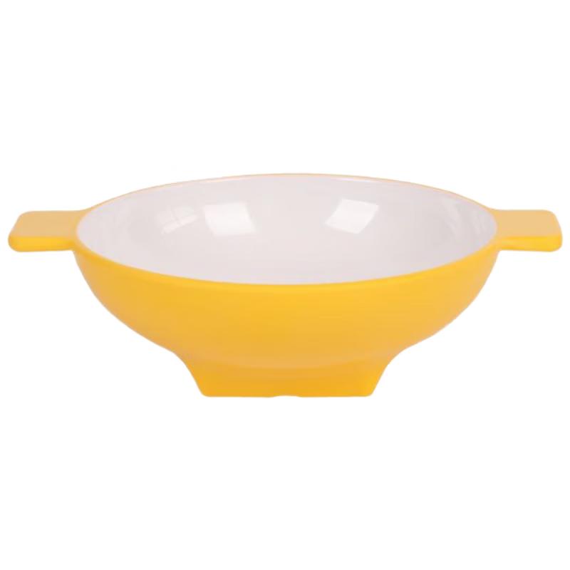 Jijun Double-Handled Melamine Serving Bowls 11 inches