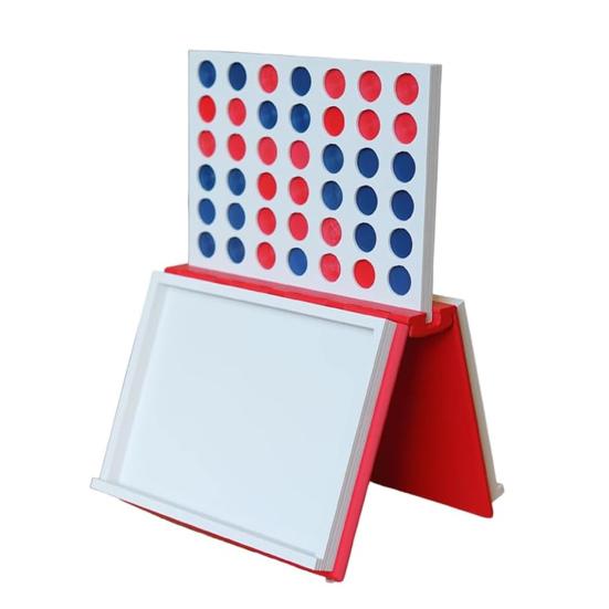 

Настольная игра «Четыре в ряд» с магнитной застежкой, встроенным хранилищем, для путешествий, семейных вечеров, вечеринок, в форме книги, стратегическая настольная игра «Четыре в ряд» A