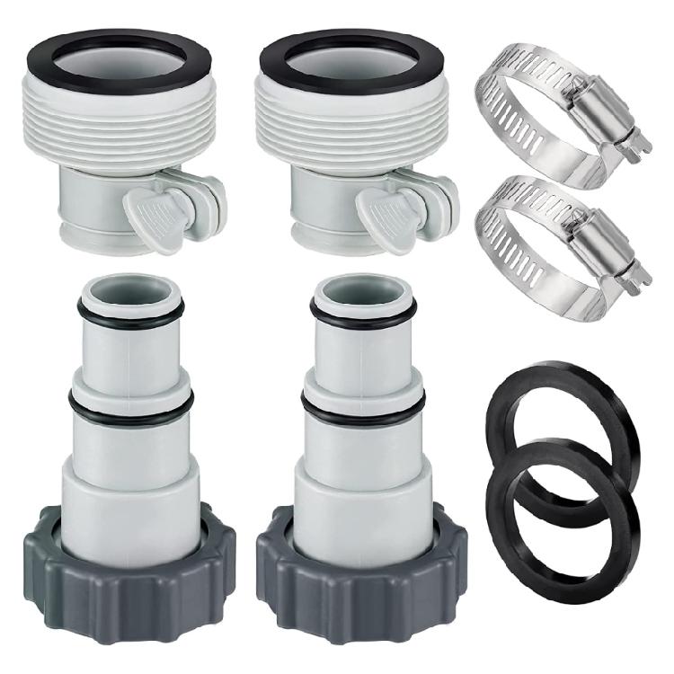 

Hose Adapter For Plunger Valves Pool Drain Swimming Pool IntexFit ARU Threaded 1