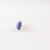 Natural Lapis Lazuli Gemstone 925 Sterling Silver Jewelry Handmade Boho Ring RR-66-25