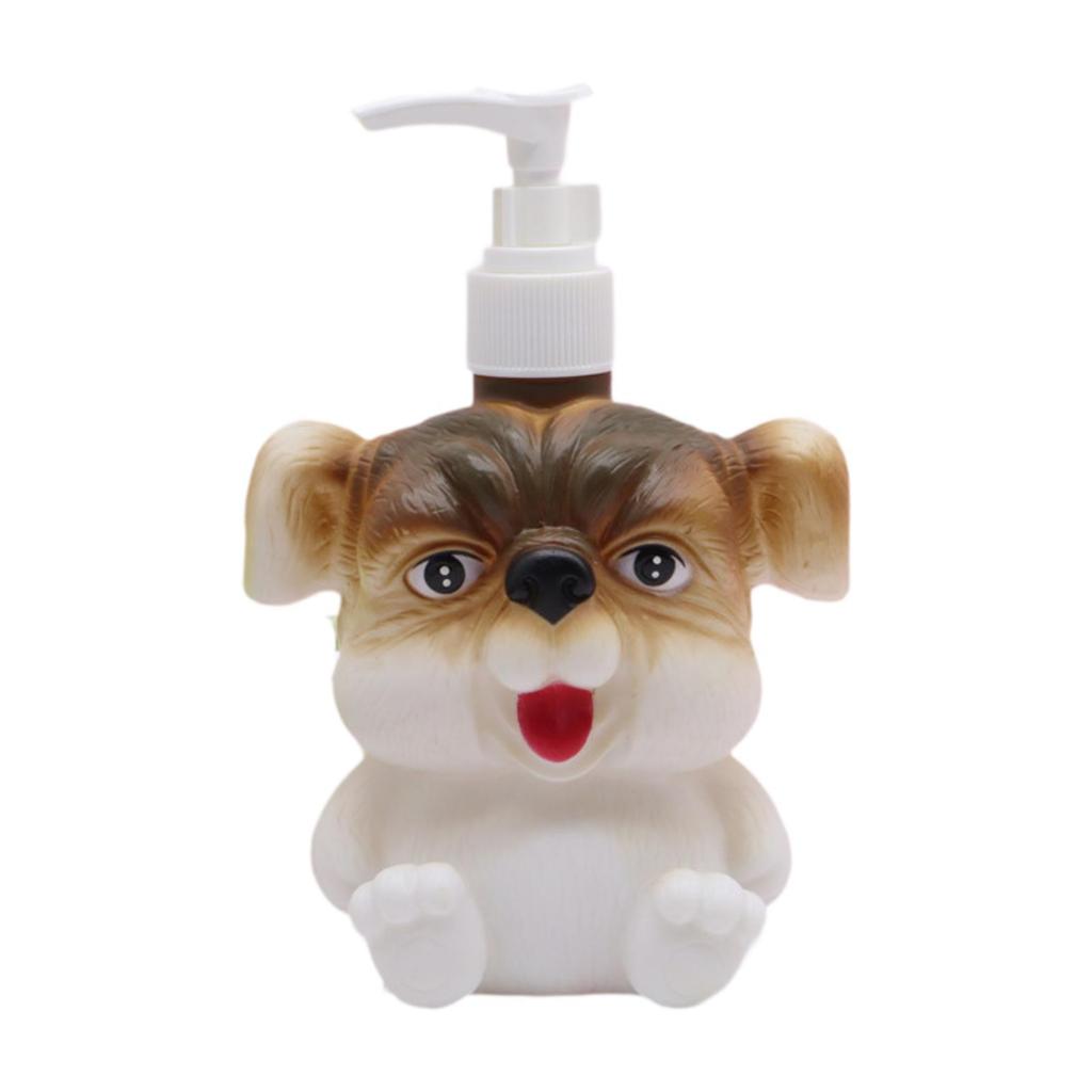 Soap Bottle Cute Container Soap Dispenser for Bathrooms Kitchen Countertops