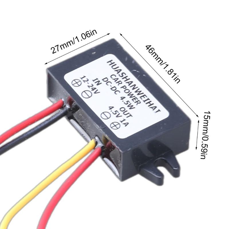 12V-24V To 4.5V Bucked Converters Module Bucked Reduces Voltages Regulator Power Converters for 4.5V LED Light