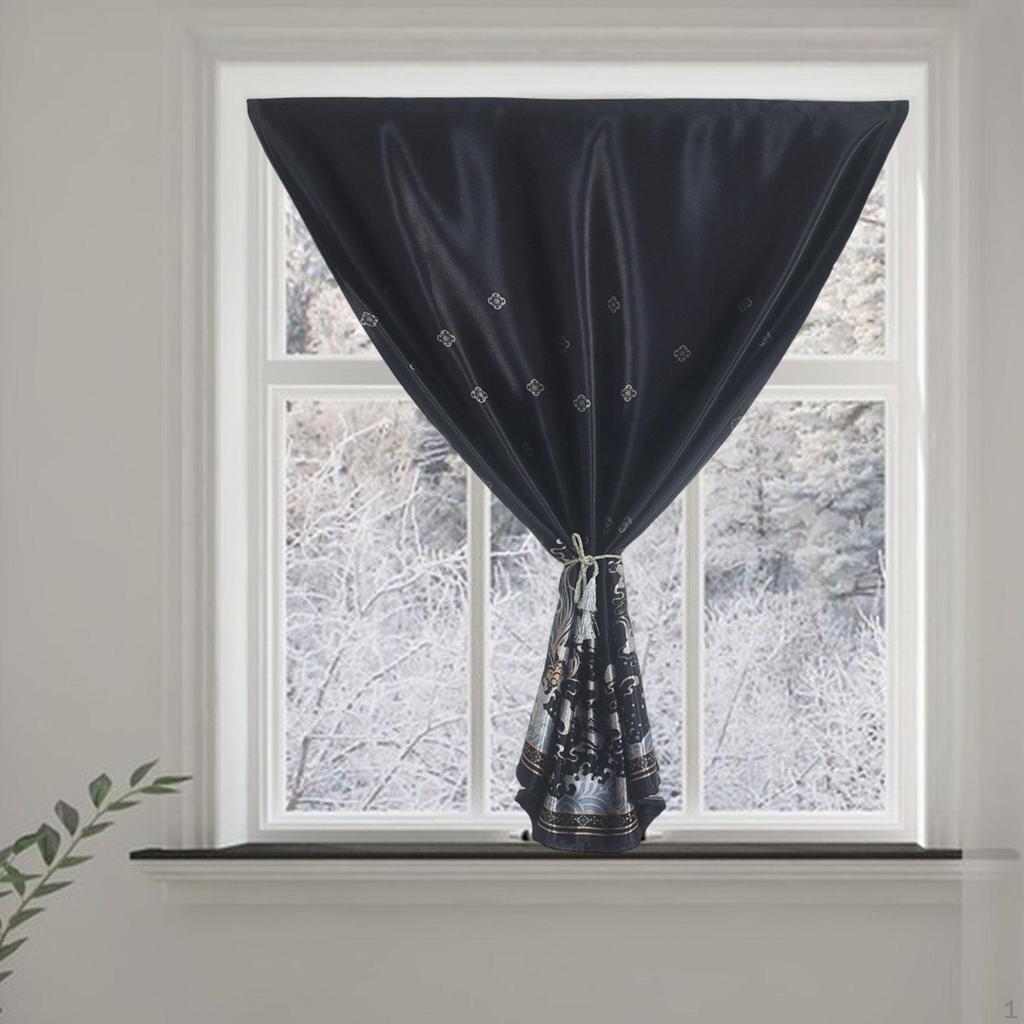 Chinese Printed Curtain China Elegant High Shaded Assembly for Living Room Bedroom Dining