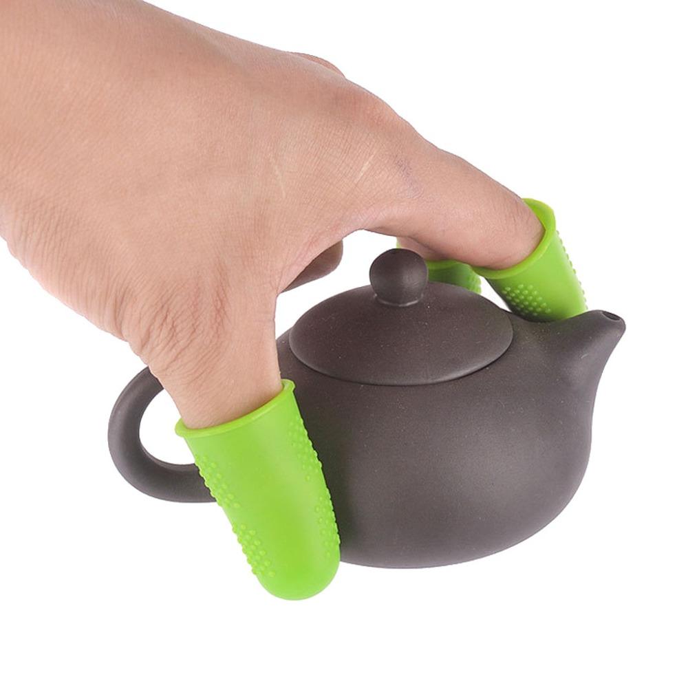 Anti-cut Breathable Protective Cooking Kitchen Tool Finger Protector Finger Sleeves Finger Cover