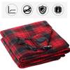 Heated Electric Blanket Sleeper Electric Mat for Large Trucks Car Camping Soft Heating Thermal Pad 12V Car Heated Seat Cushion