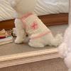 Pet Dog Clothes Cute Thin Breathable Love Teddy Pomeranian Small Dogs And Kittens Vest