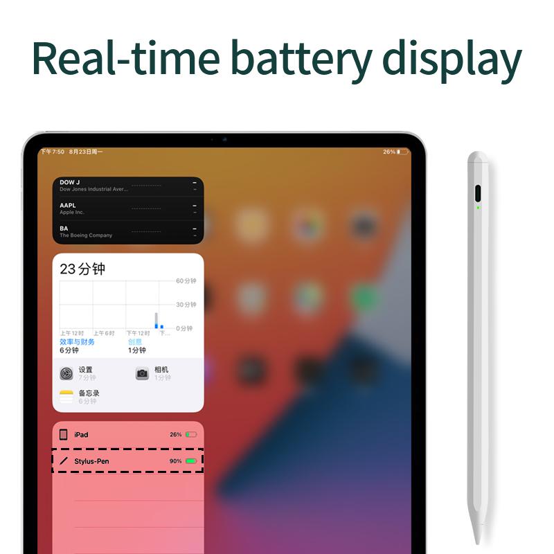 Dotykové pero YurKem pro příslušenství k tabletu iPad 2022 2021 2020 2019 2018 Pro Air Mini Touch Stylus