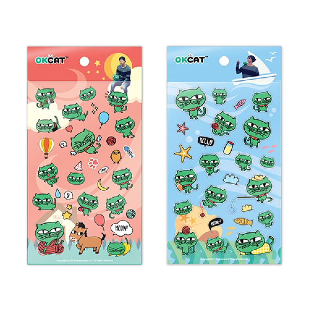 Набор наклеек Okcat