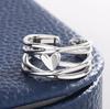 Copper Twisted Wire Twist Ring For Women Gift Irregular Geometry Jewelry Accessories Dropshipping
