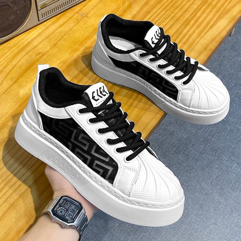 Men's Shoes Spring Summer Breathable Casual Board Shoes Sports Increase Fashion Student Trend Sneakers