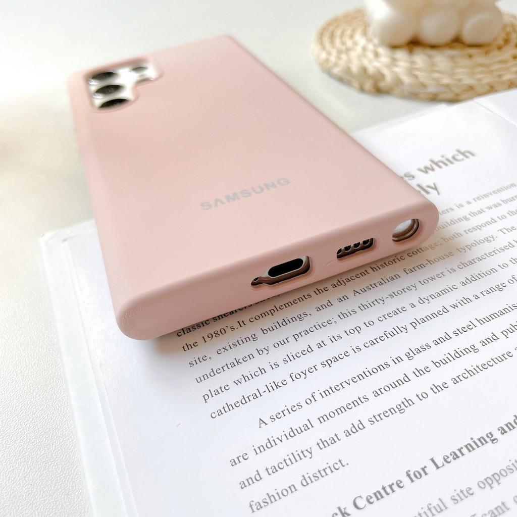 Liquid Silicone Full-Cover Protective Case for Samsung S23 Ultra, S24, Note 20 Ultra