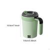 Automatic Stirring Coffee Mug Waterproof Comfortable Accessory for Office Travel Gym