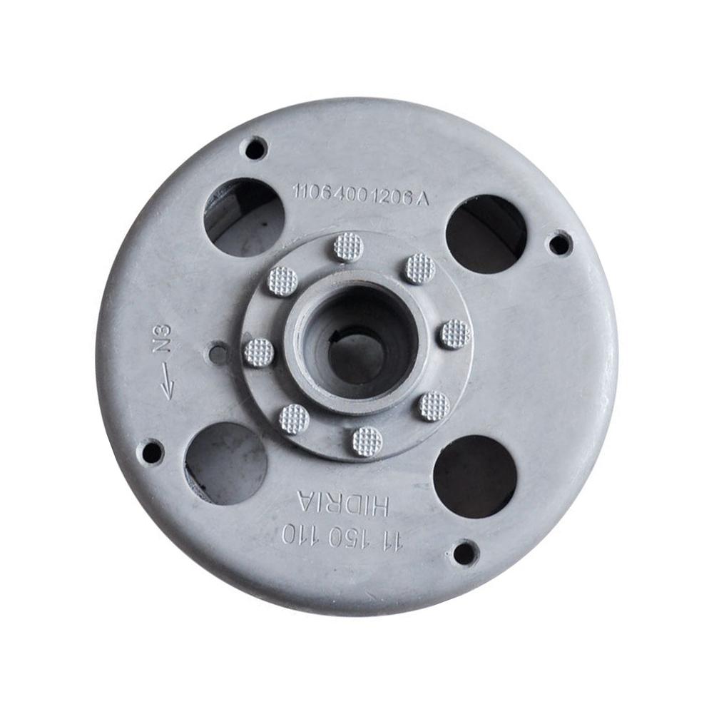 Steele Chainsaw Part Replacement Flywheel Magnet Power Tool Part Gray High-Performance Material Reliable Ignition