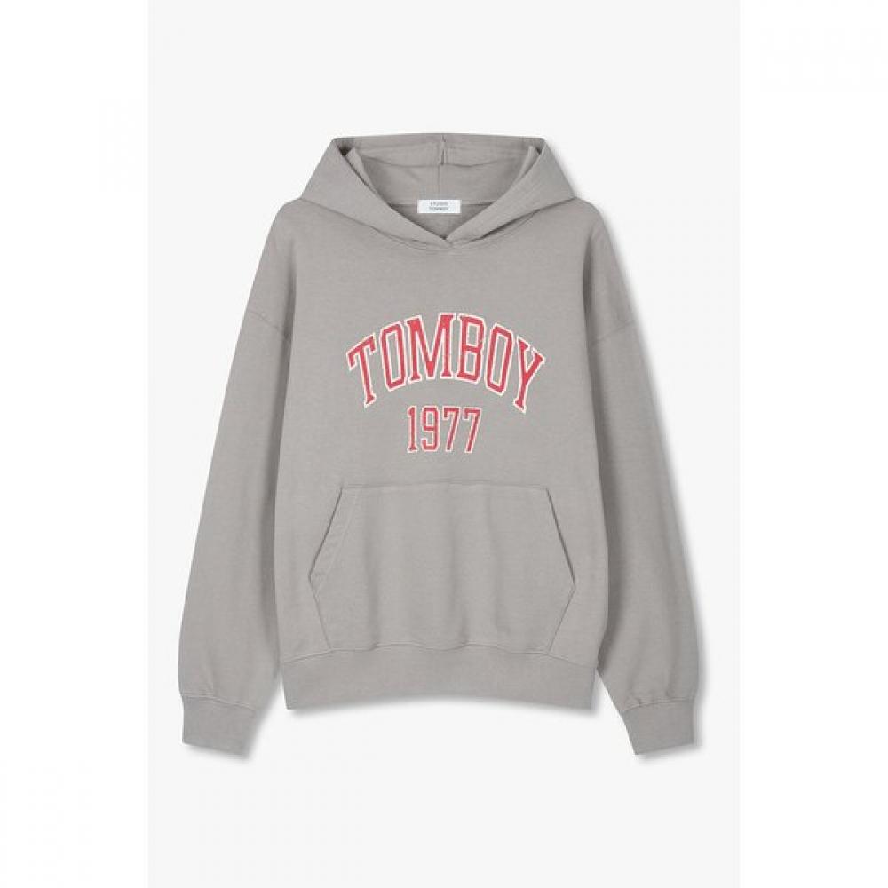 

STudio Tomboy 2 Tone LeTTering Oversized Hoodie T shirT 9175322979 black (99)/OS(FREE)