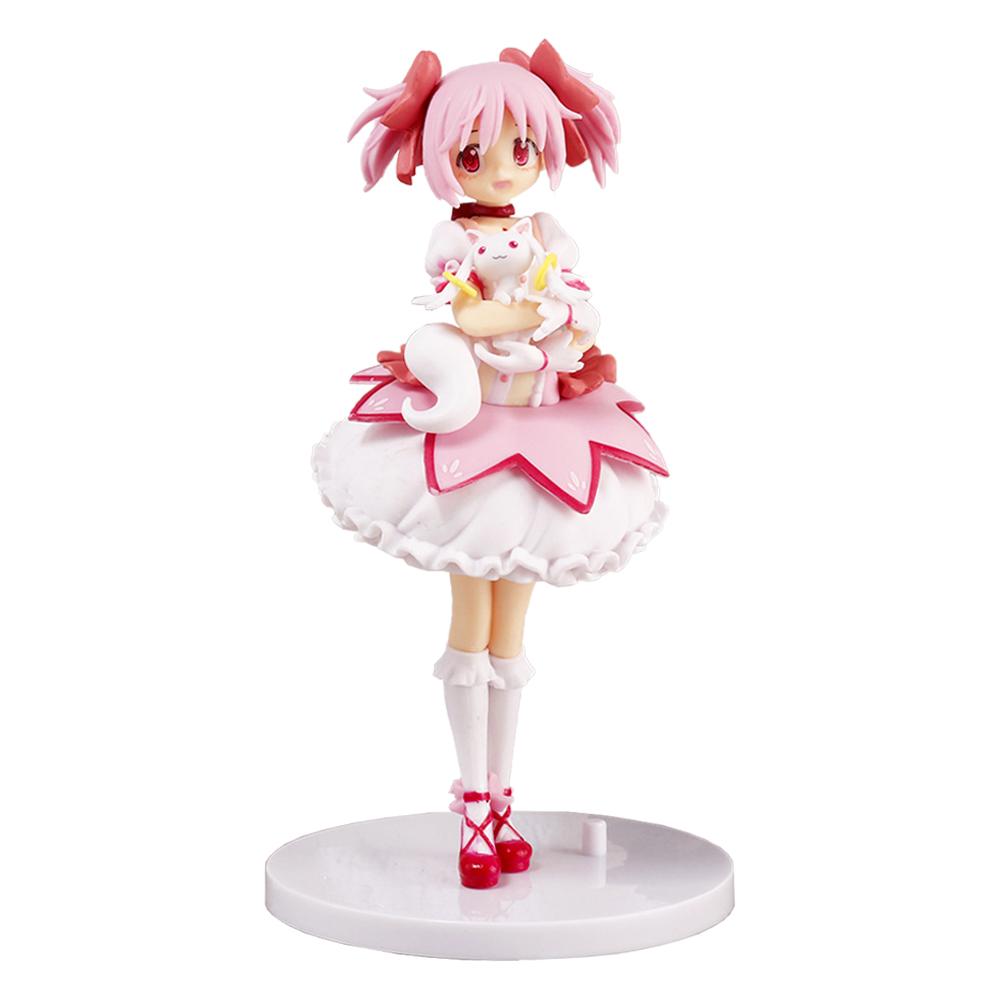 

18см Фигурка Magica Aniem Канамэ Мадока Экшн-фигурка Модель Волшебной Девочки Декор Статуэтка Куклы Игрушки Рождественский Подарок