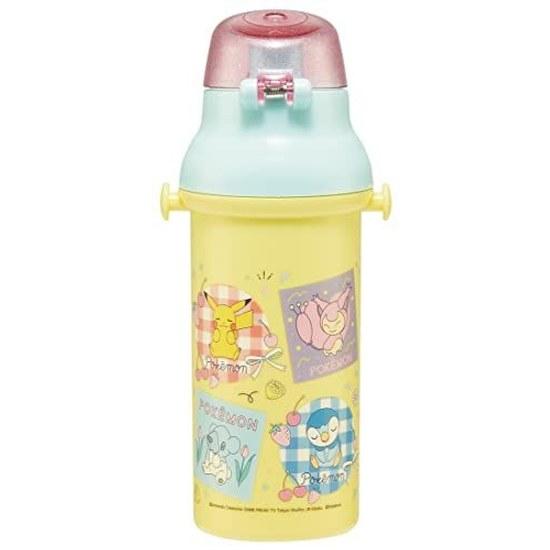 Skater water bottle Pocket Monster Retro 480ml children plastic antibacterial boys made Japan PSB5SANAG-A