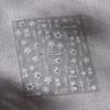 Minimalist Ice-Transparent Butterfly Nail Stickers TL-301