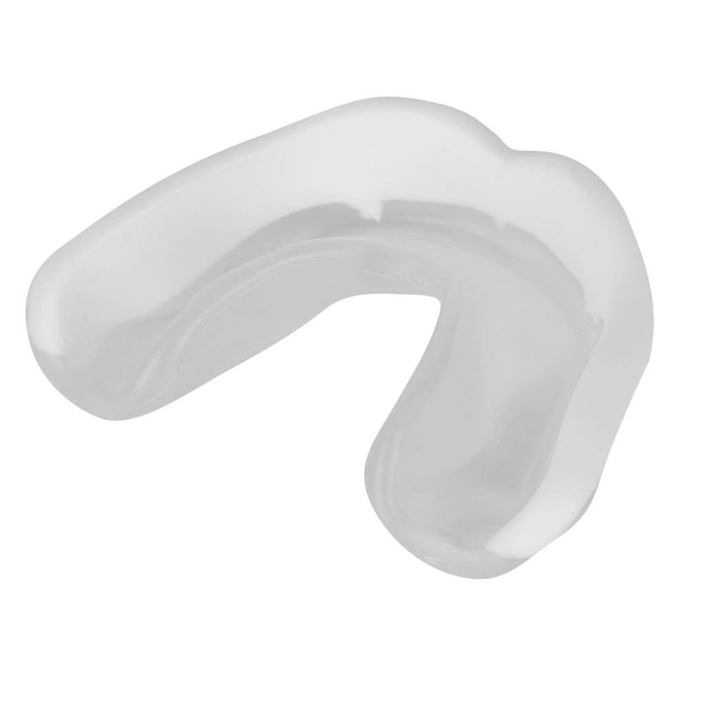 Sports Boxing Mouth Guard Athletes Mouthguard for Basketball Football (Transparent White)