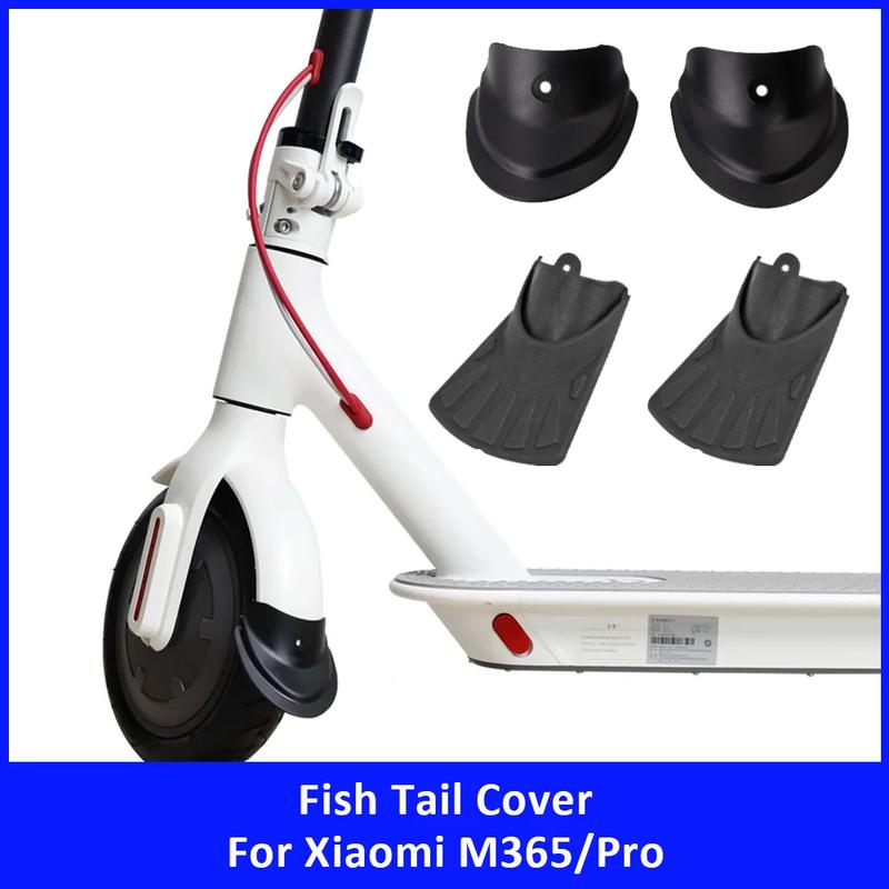 Front Rear Fender Fish Tail Cover for Xiaomi M365 Pro Electric Scooter Accessories Mudguards Splash-proof Protective Spare Parts