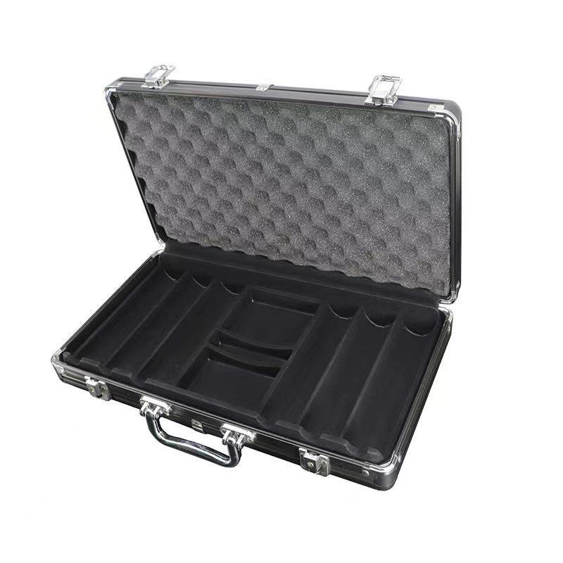 Aluminum Alloy Black Rounded Chip Packaging Case