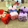 Washing Towel Skin-friendly Gift Wear-resistant Dog Cake Shape Washcloth for Wedding Present
