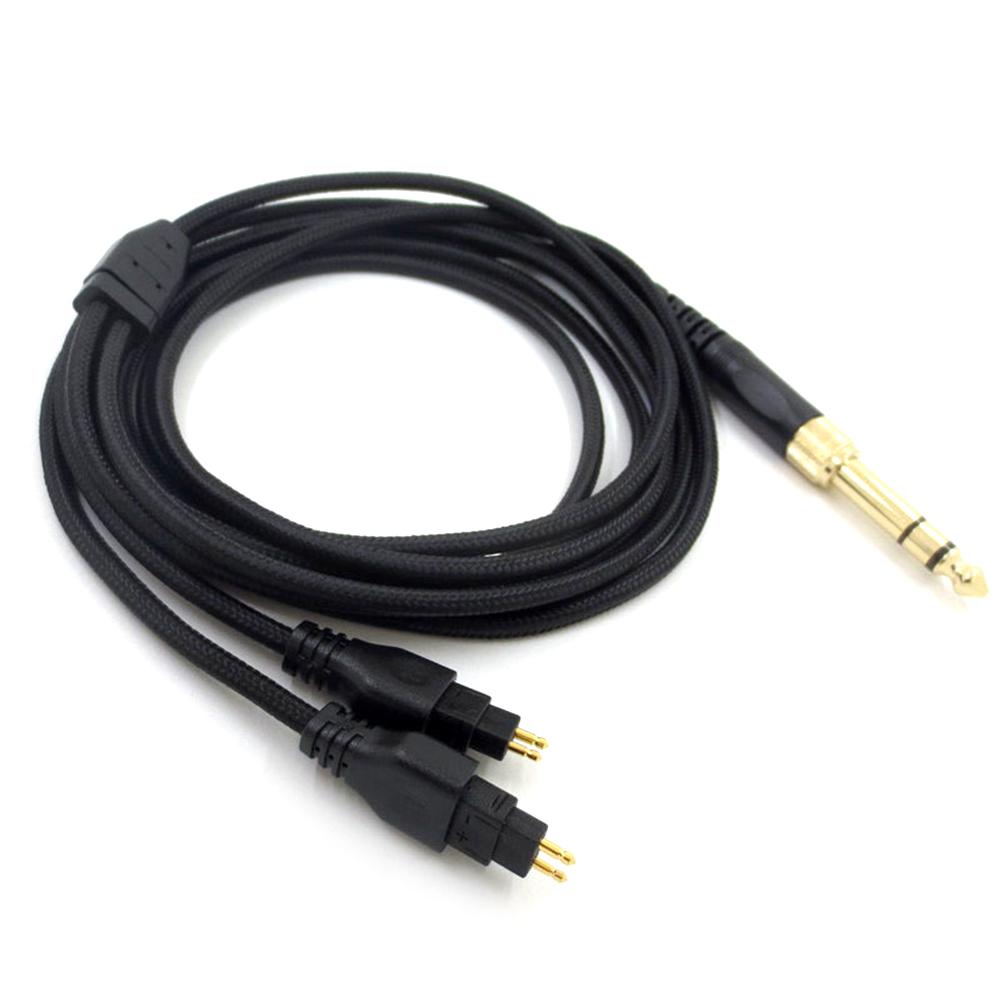 Sound Card Audio- Cables Headphone Replacement Cable for Sennheiser HD580 HD600 HD650 HD660S 3.5mm Jack Headphones