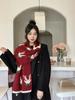 Rentier Strickschal im koreanischen Stil für Damen – Niedlicher & Weicher Winter-Halswärmer