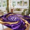 Austria Wien FC Design Crystal Velvet Rug Soft Decorative Mat for Bedroom Entrance
