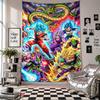 Wall TapestryDragon Ball Art Hanging Cloth Decorative Background Cover for Room Decoration