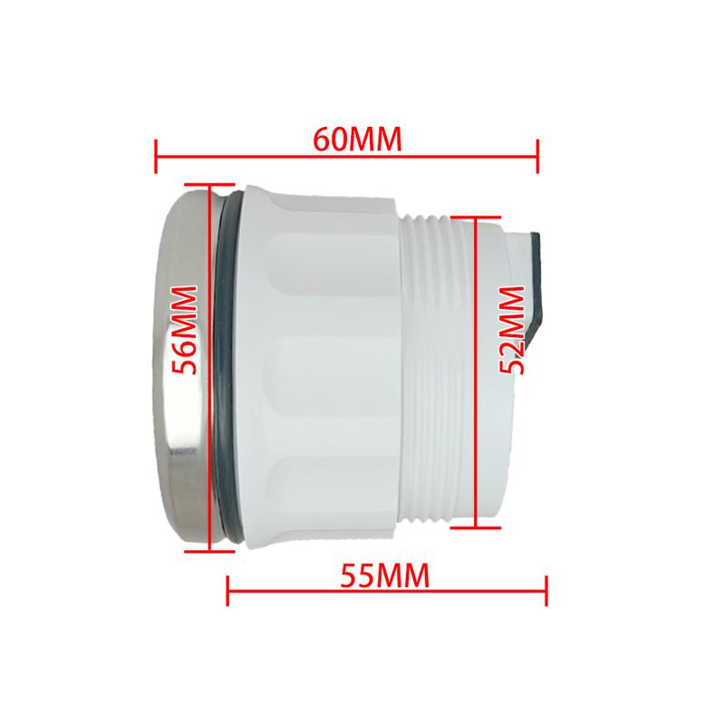 ELING 52mm Water Level Gauge Meter 0-190ohm 240-33ohm with Red Backlight and Alarm for Car Ship Motorcycle Universal 12V 24V