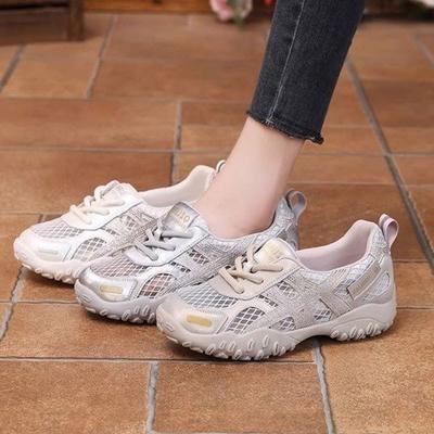 Thick-soled German Training Shoes Summer and Autumn New Thin and Breathable Single-net Casual Soft-soled Sports Shoes Women