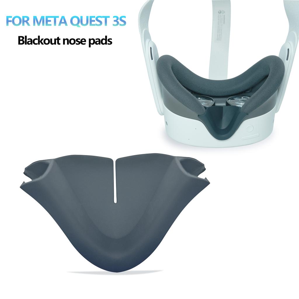 For Meta Quest 3S Silicone Nose Pad VR Headset Anti-sweat Replacement Nose Cover Washable For Meta Quest 3S VR Accessories