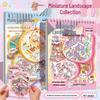 Miniature World Landscape Sticker Book: Cute Decorative Stickers for Journals and DIY Projects