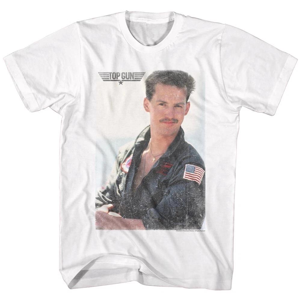Top Gun Movie Fighter Pilot Goose Pilot Uniform Anthony Edwards Men s T Shirt 2XL