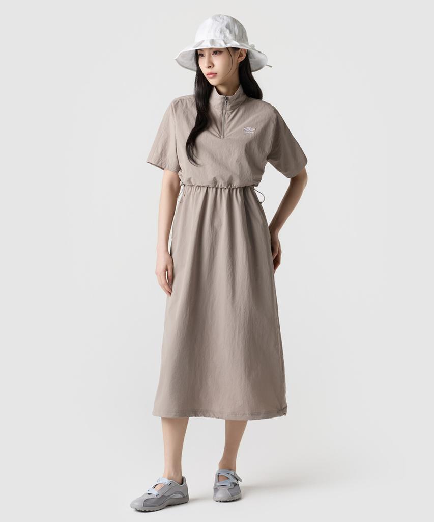 UMBRO Women'S Highway Layering Dress Beige Ur222Cop41