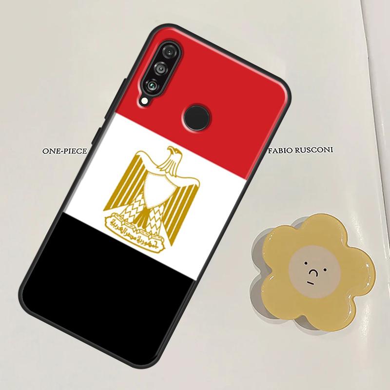 Egypt Flag For Huawei Nova Y91 Y60 Y70 Y90 Y61 3i 7i 8i 11i Nova 11 9 10 SE P20 P40 Lite P30 Pro Case