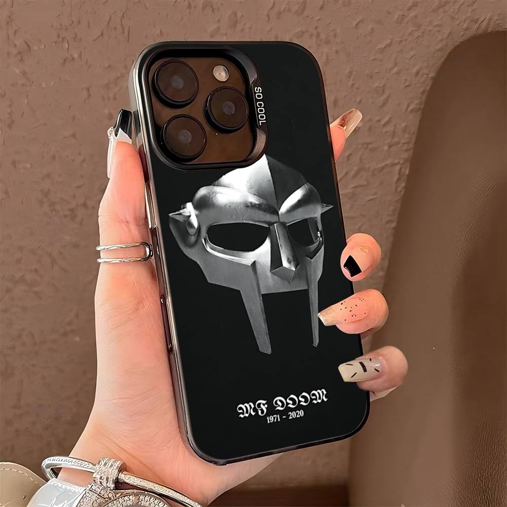 Underground Hip Hop M-MF-DOOM Phone Cases For IPhone 17 16 15 14 13 12 11 Plus Pro Max Colorful Case