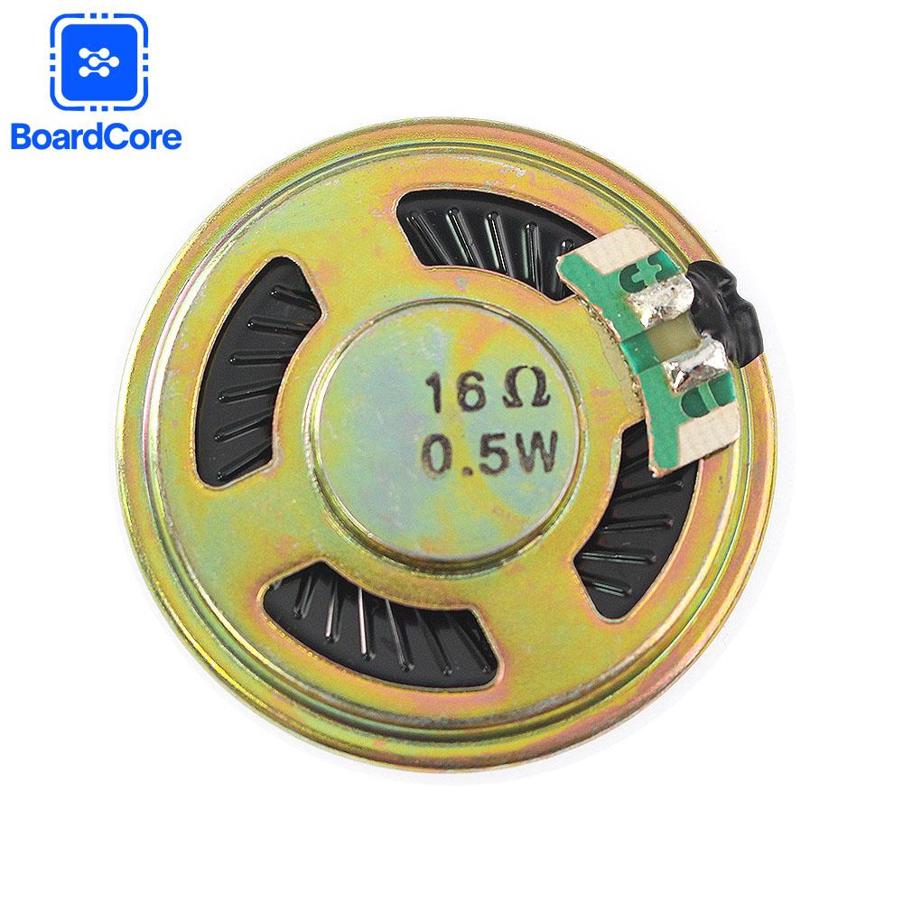 5PCS 0.25W 0.5W 16R Mini Speaker 16 Ohm Loud Speaker Diameter 40mm Ultra-thin Loudspeaker Toy-car Horn