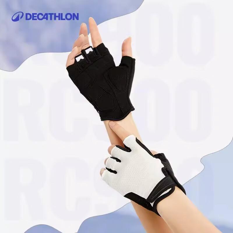 Decathlon Half-Finger Cycling & Sports Gloves XL