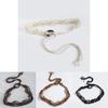 Bohemia Boho Waist Cord Knotted Natural Material Relaxed Vacation Style