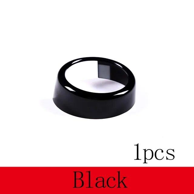 For Alfa Romeo Giulia Stelvio 2017 2018    2022 ABS Carbon Fiber/Red/Black Front Grill Decoration Frame Accessories