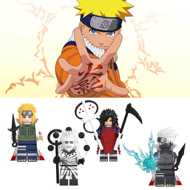 Narutoes Minifigures Namikaze Minato Hatake Kakashi Block Toys Perfect Gift For Kids Above 6 Years