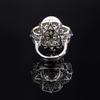 Jewelry Inlaid Gold, White Beads, Light Gold Color Separation, Diamond Inlaid Ring, Electroplating 14Mm