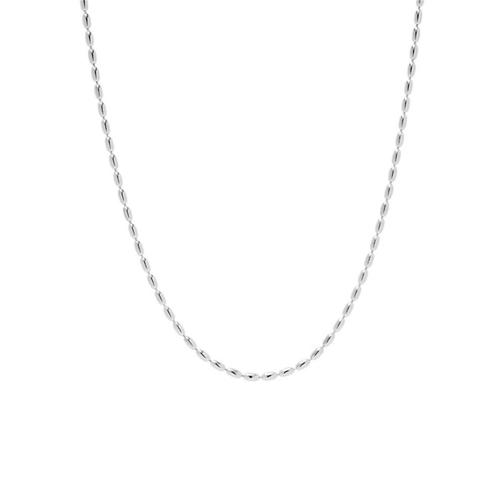 [925 Silver] Un.Silver.128 / Gross Rizi Necklace (Long Ver.)